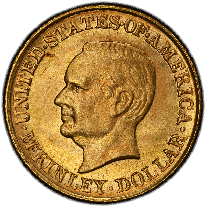 1917 G$1 McKinley PCGS MS 65