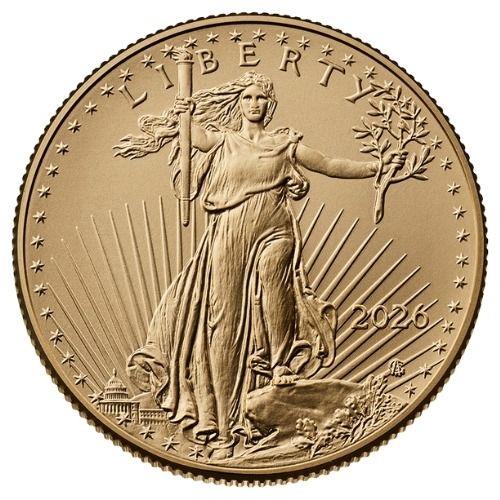 2026 American Gold Eagle 1/2 oz