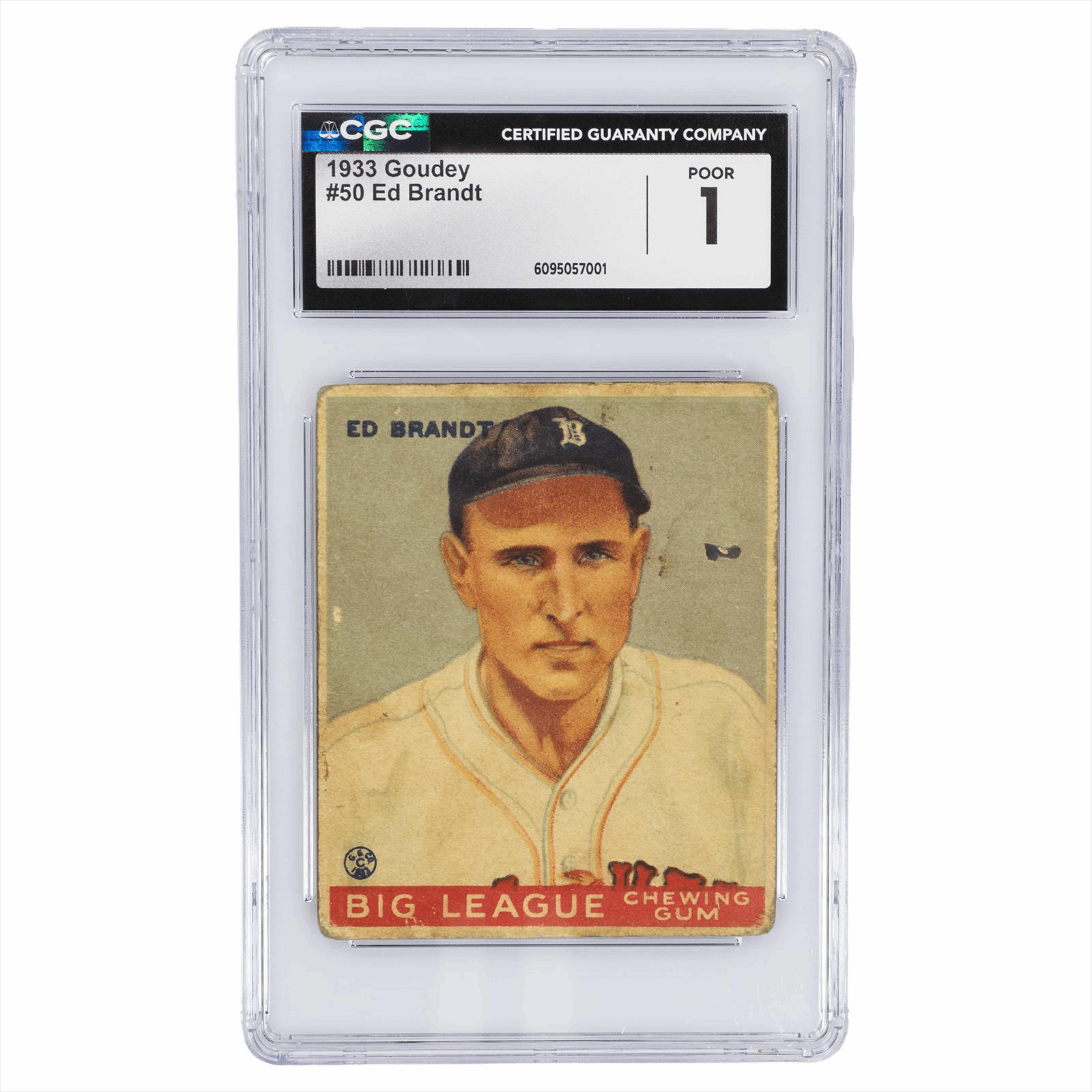 1933 Goudey Ed Brandt #50 CGC POOR 1