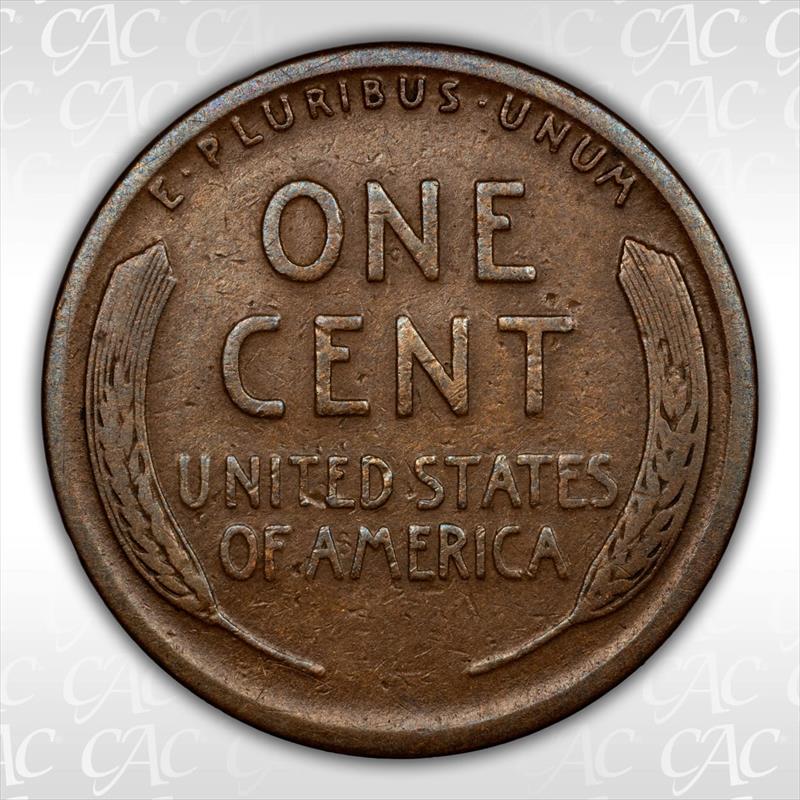 1922 No D Strong Reverse 1c Die Pair 2 CACG F12 