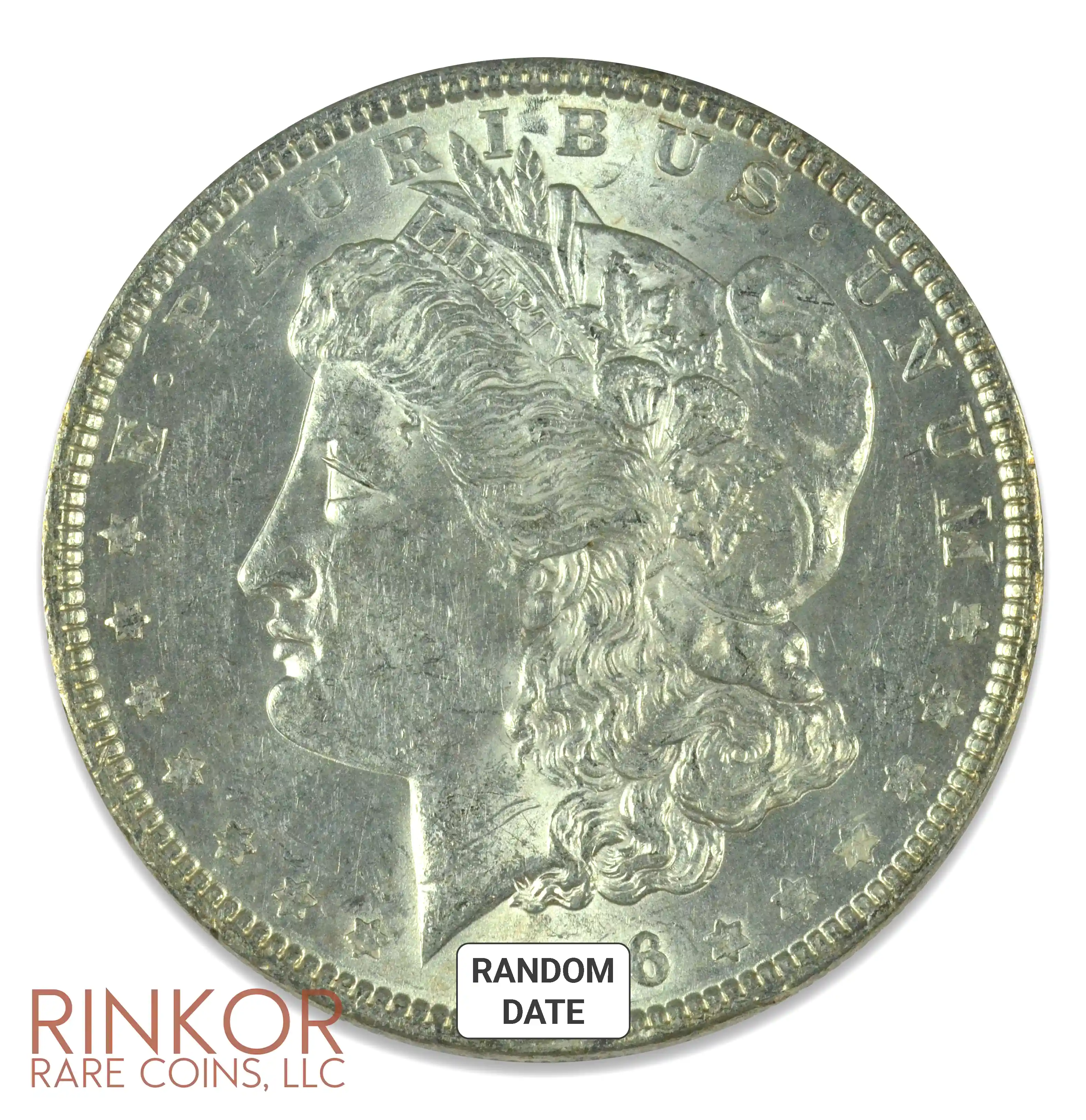 Mixed Date Pre-1921 Morgan Silver Dollar About Uncirculated