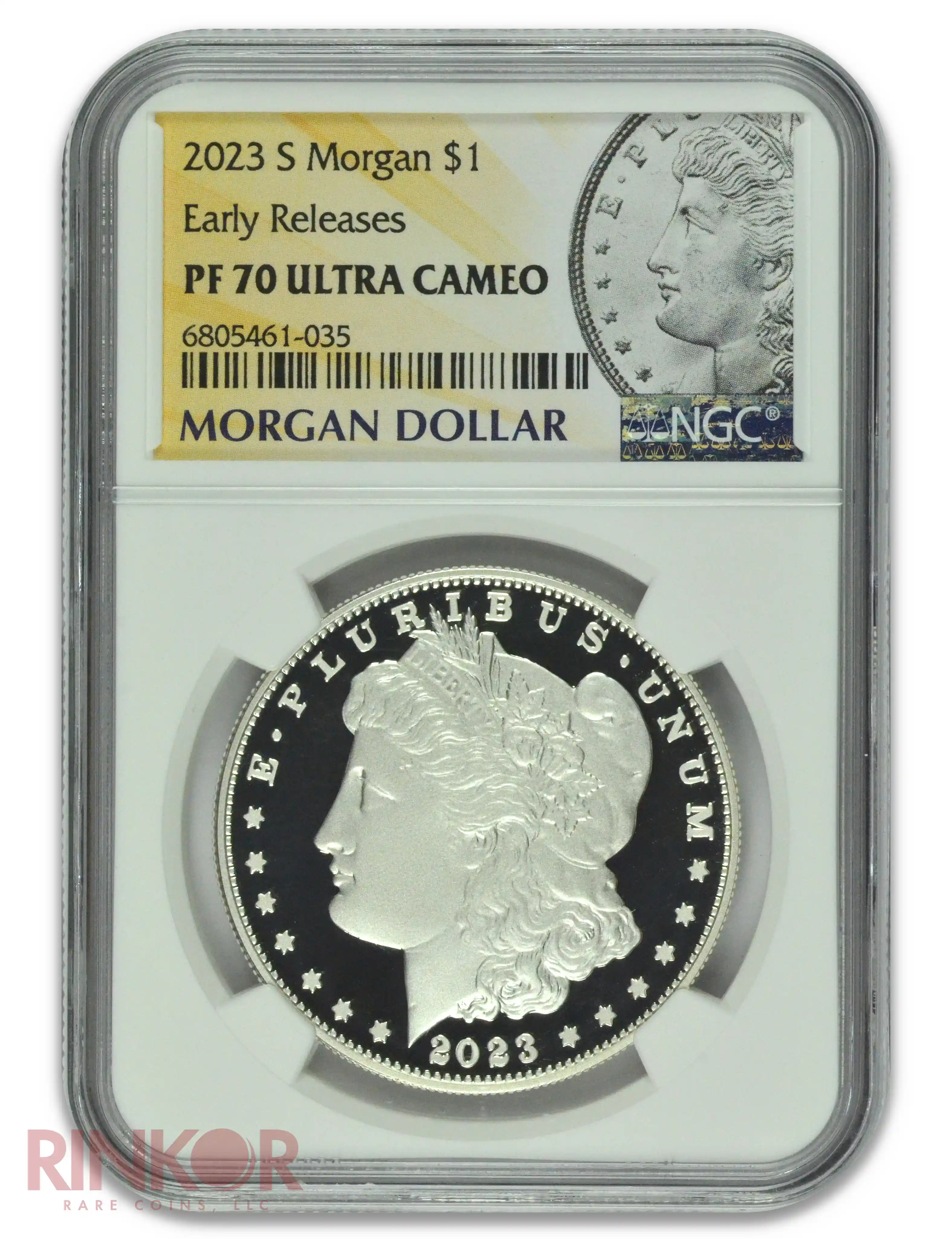 2023-S Morgan Dollar Early Releases $1 NGC PF 70
