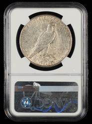 1923 S $1 NGC  AU53
