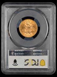 1899 $5 Gold Fairmont Collection PCGS MS 65