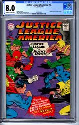 Justice League of America #56 CGC 8.0 8.0