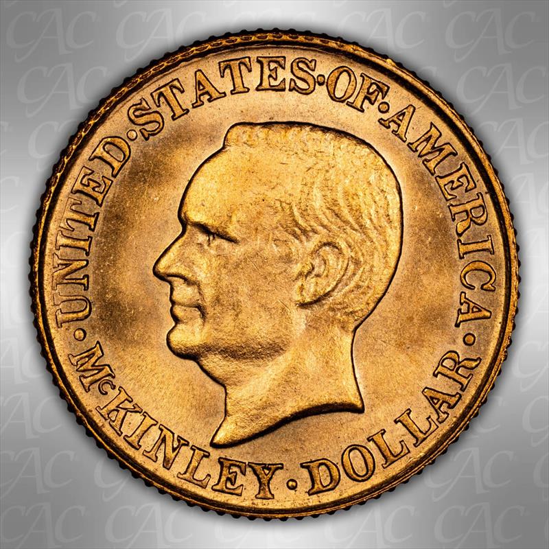1916 McKinley G$1 CACG MS 66 