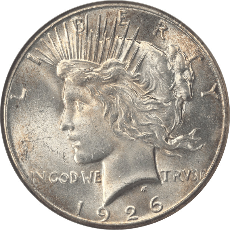 1926 Silver PEACE Dollar $1 NGC MS 63 Choice Uncirculated