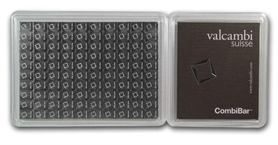 Silver Bar 100-gr Valcambi Combi