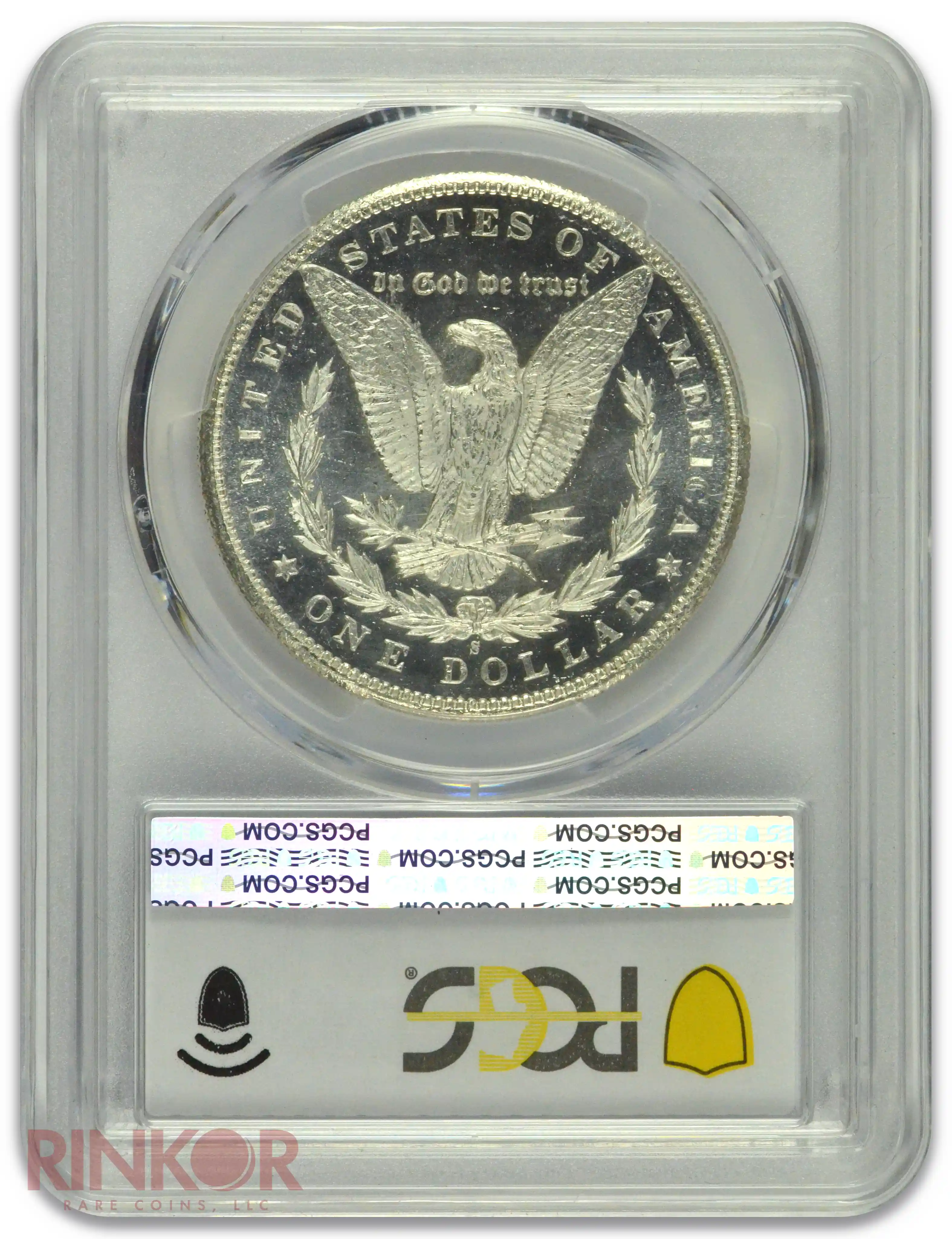 1898-S $1 Morgan Dollar PCGS MS 64 DMPL