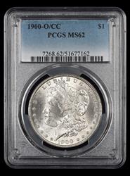1900-O/CC $1 PCGS MS 62
