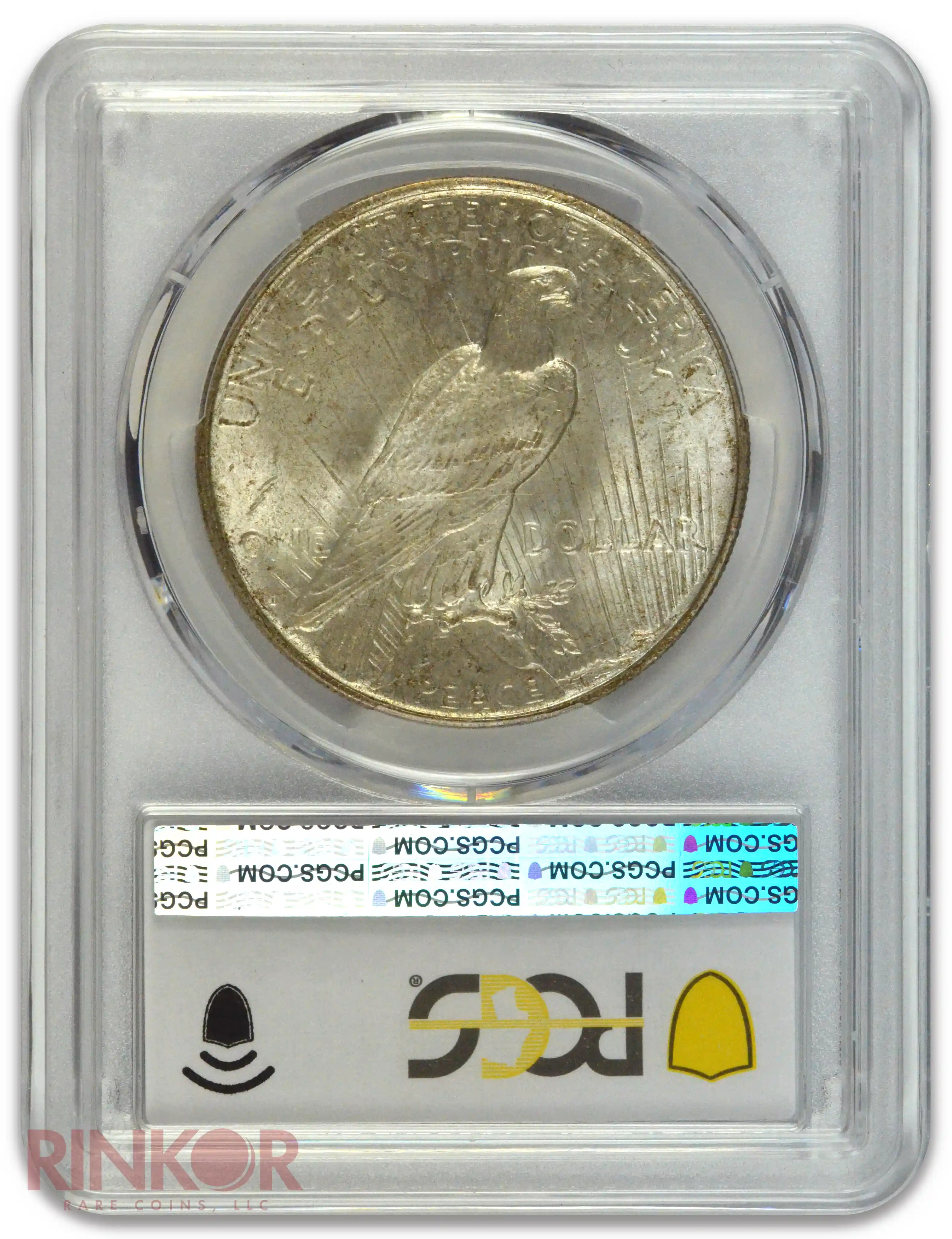 1927-D $1 Peace Dollar PCGS MS 63