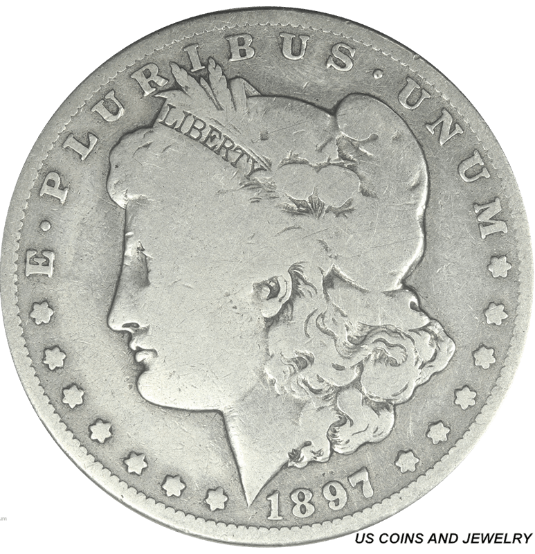 1897-O Morgan Silver Dollar $1 Good G