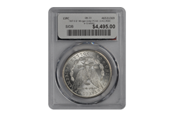1897-S $1 Morgan Dollar PCGS  (CAC) #3669-13 MS66+