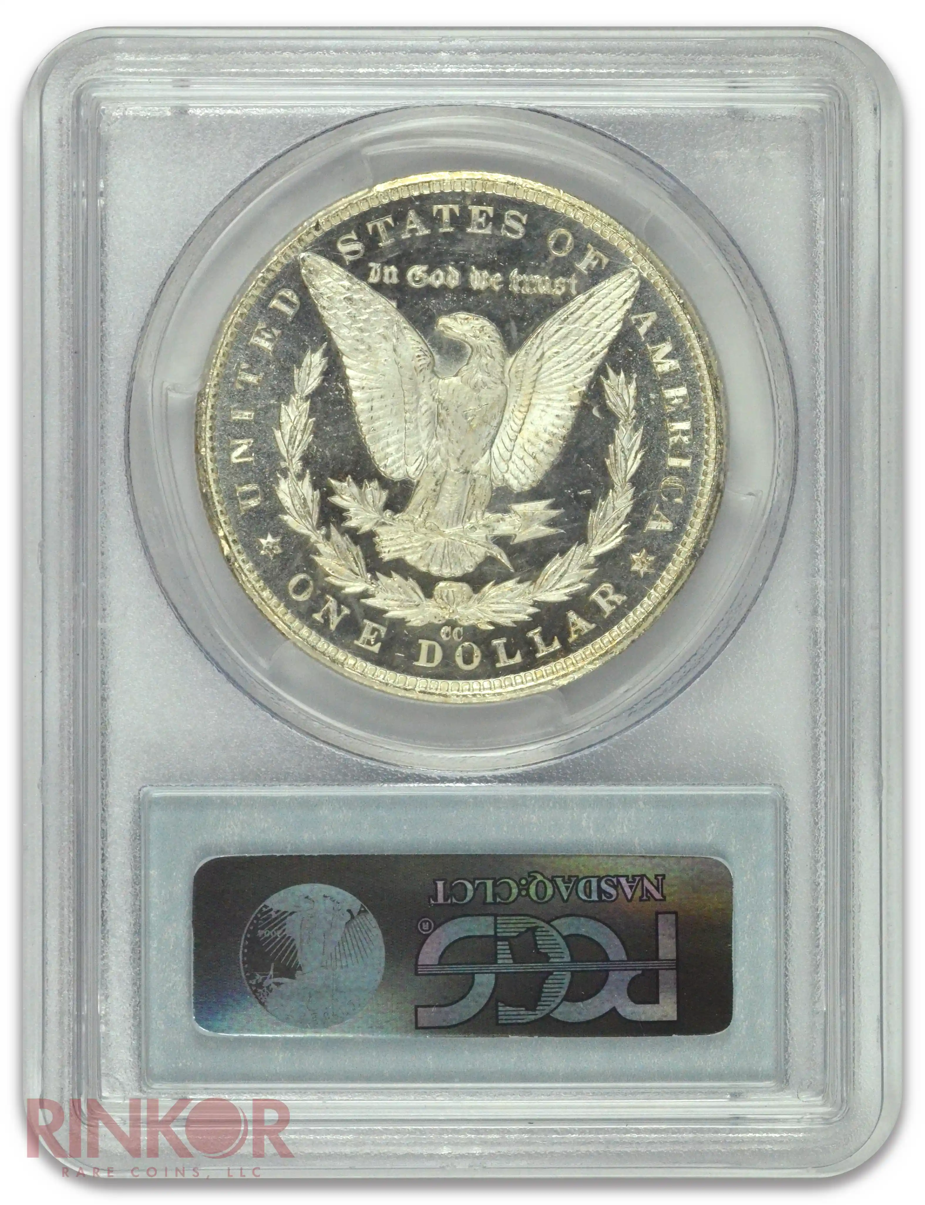 1883-CC $1 Morgan Dollar PCGS MS 64 DMPL CAC