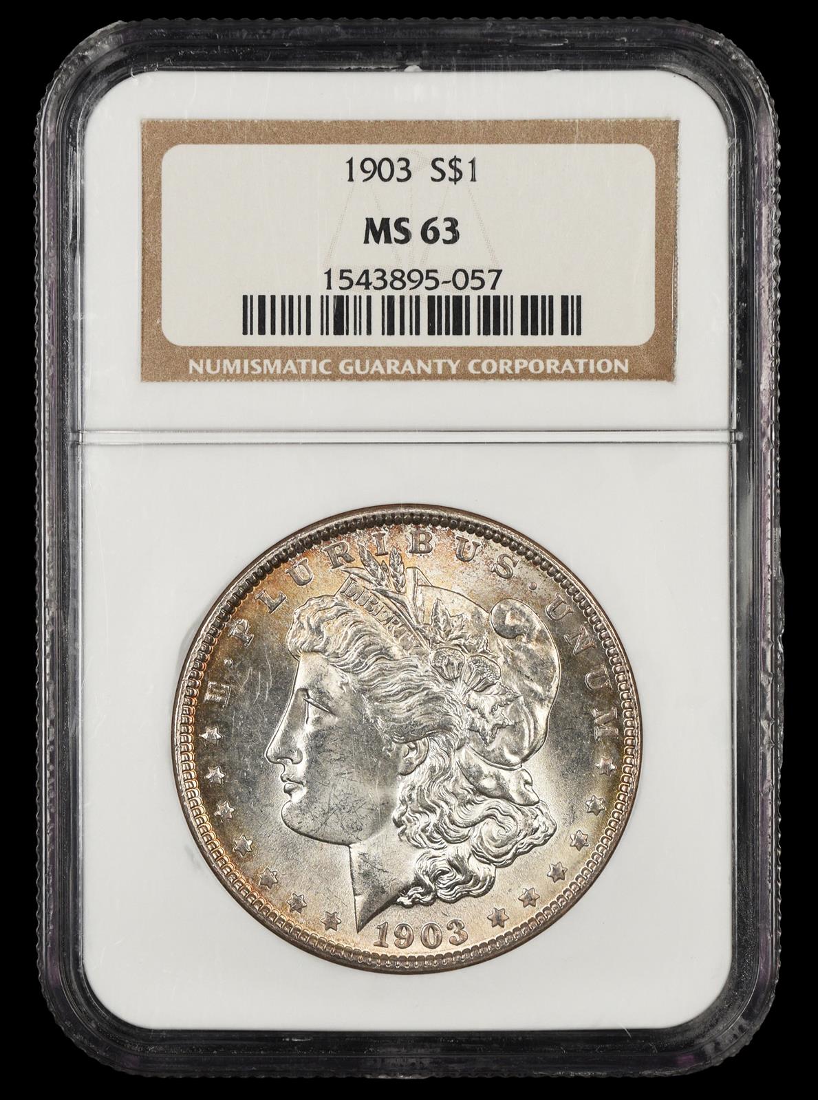 1903 $1 NGC MS 63