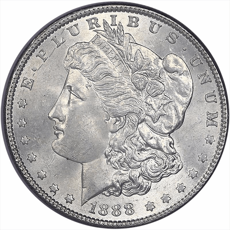 1888 Morgan Silver Dollar CH UNC