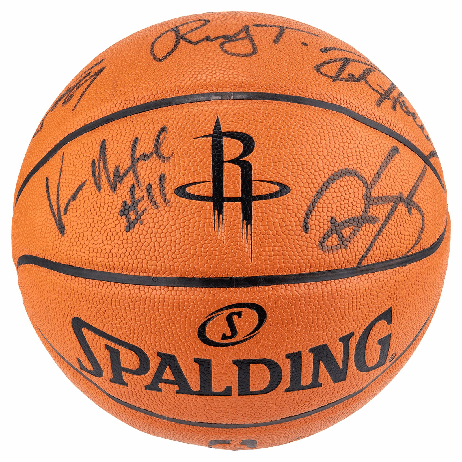 Houston Rockets 50-Year Anniversary Legends Ball Houston Rockets Certified 