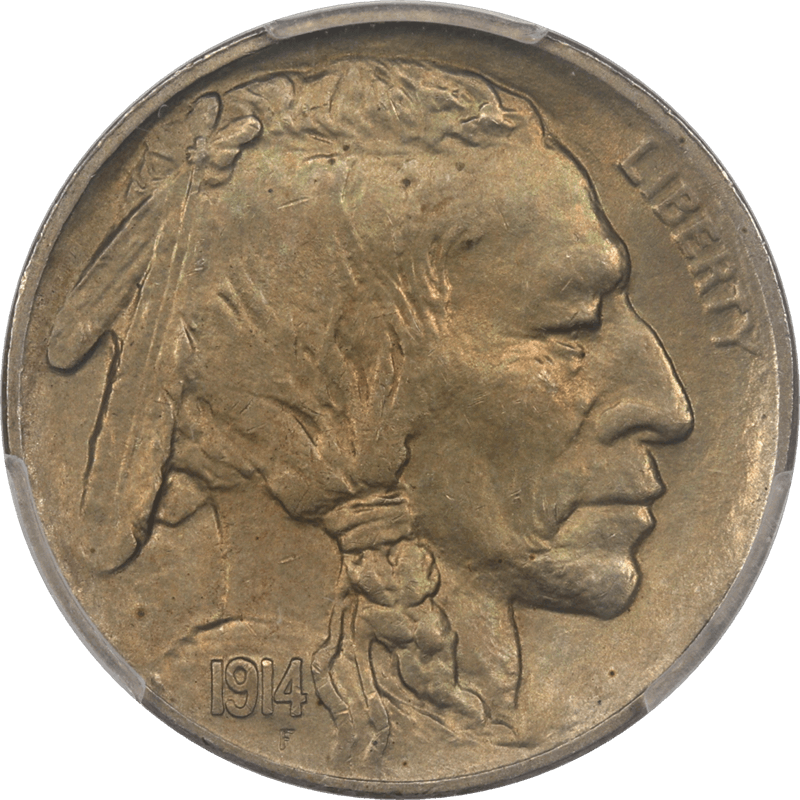 1914 Buffalo Nickel 5c PCGS MS66 - Nice Original Coin