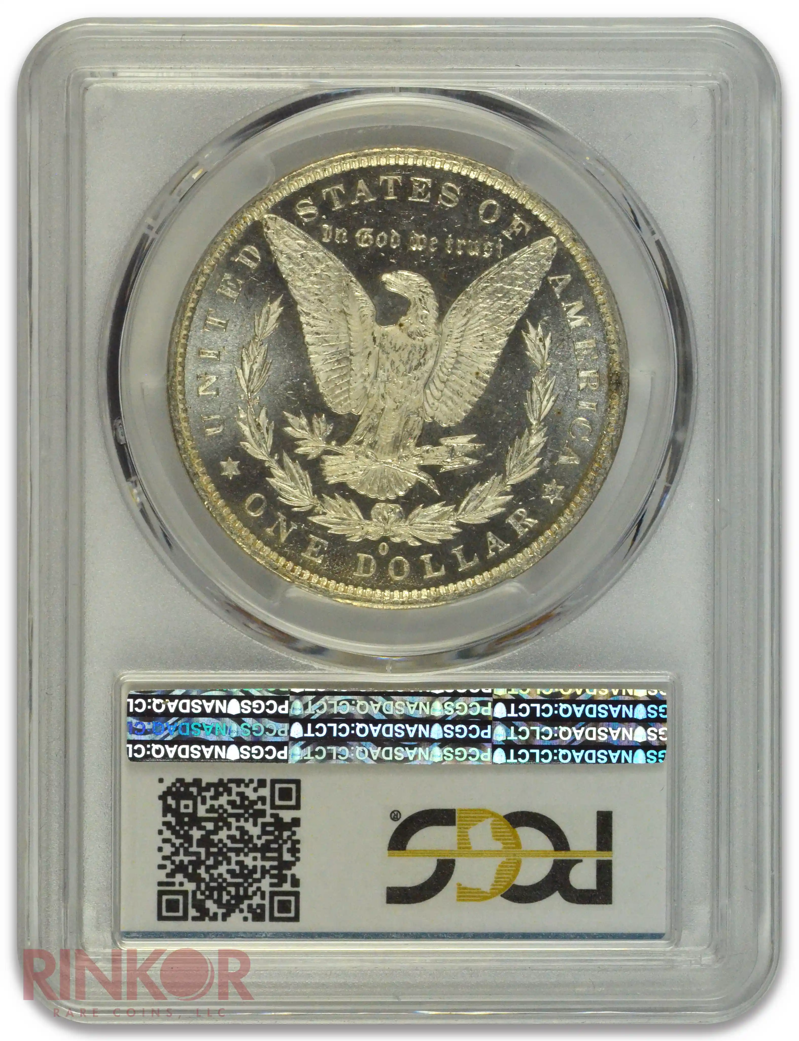 1883-O $1 Morgan Dollar PCGS MS 64+ DMPL CAC