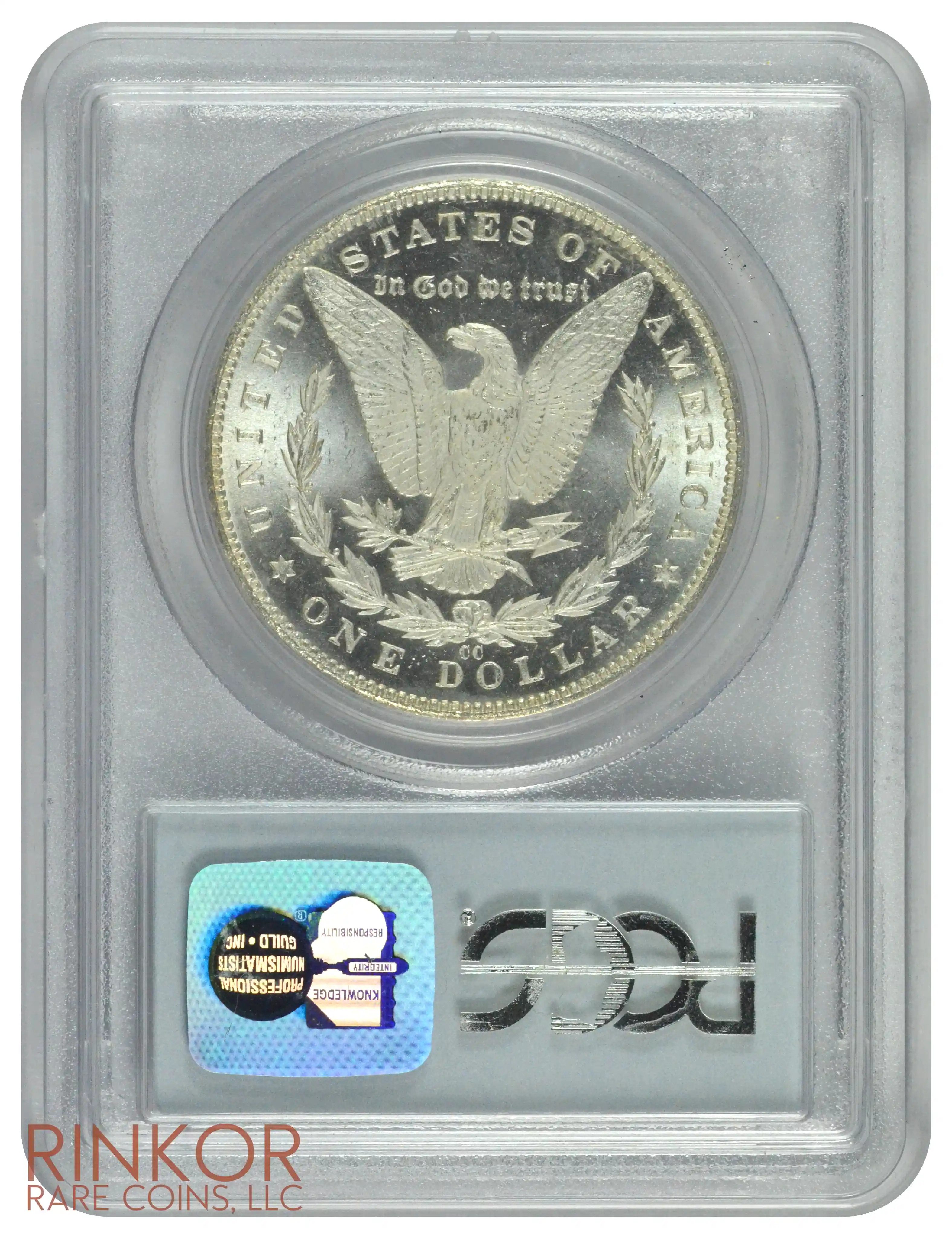1882-CC $1 PCGS MS 65 PL