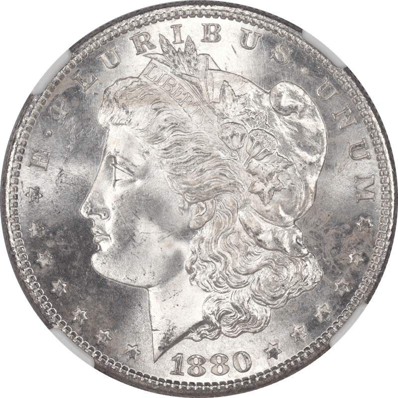 1880-S Morgan Silver Dolar NGC MS 66+