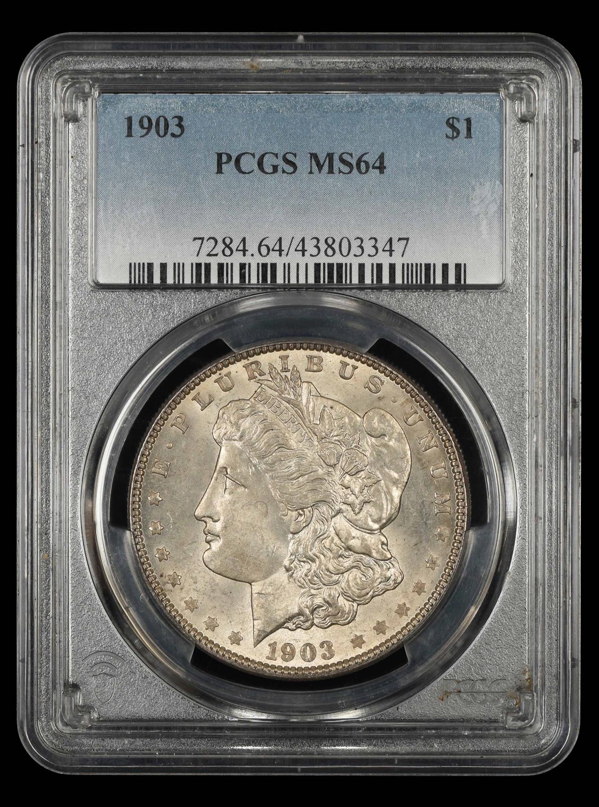 1903 $1 PCGS MS 64