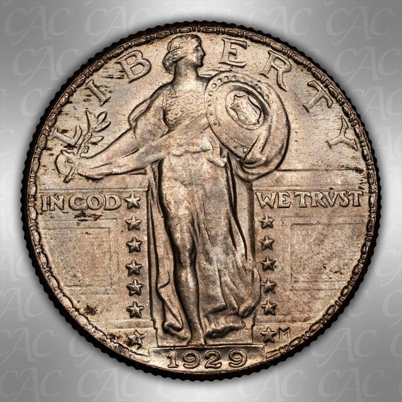 1929 25C CACG MS 65 FH 