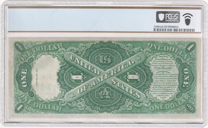 Fr. 36 1917 $1 US Note - Legal Tender PCGS  VF35