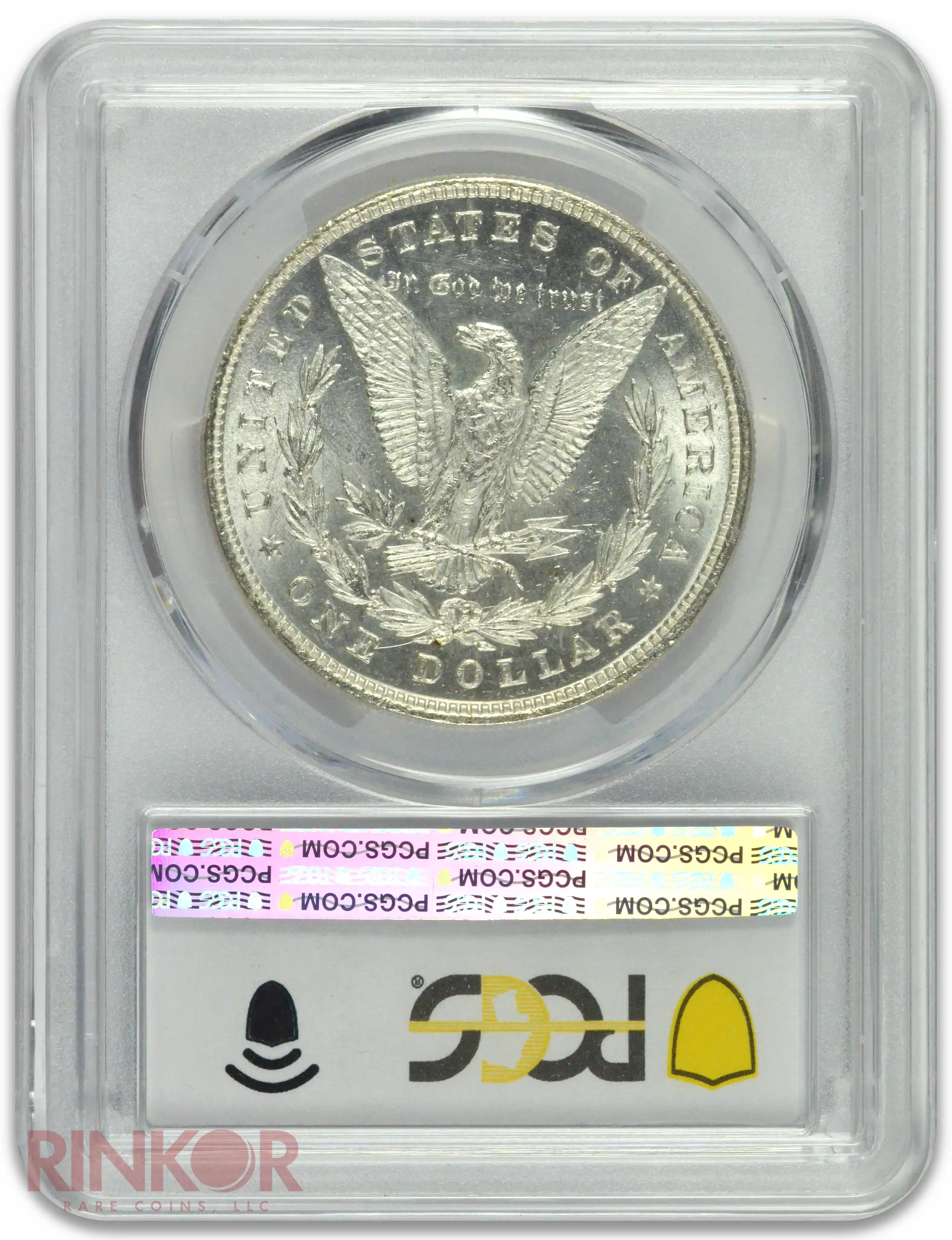1878 8TF $1 VAM 12 Notched Stars PCGS MS 62