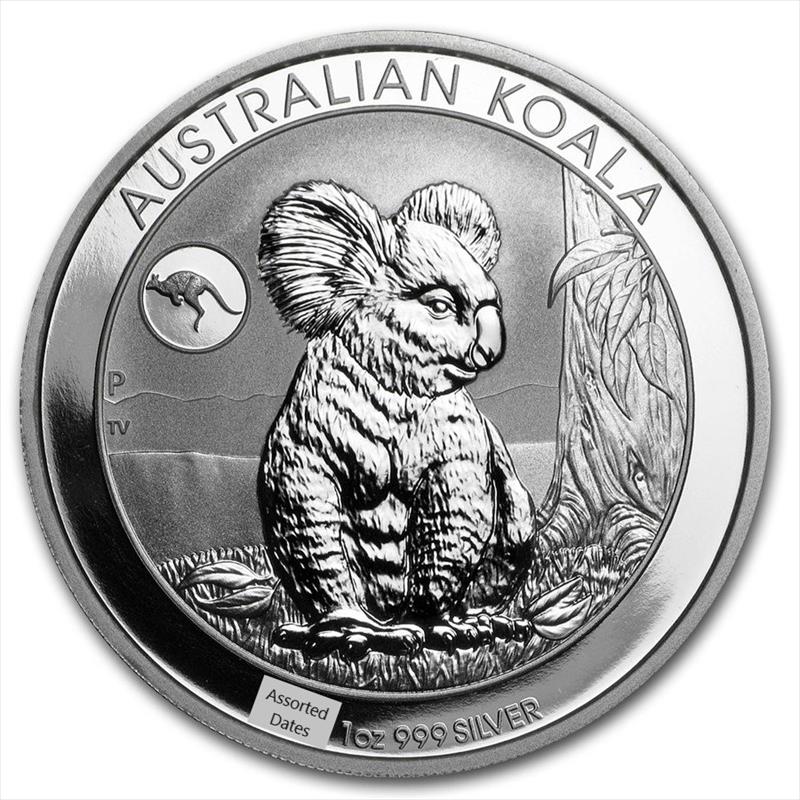 1oz Silver Australian Koala -Assorted Dates and Designs- 