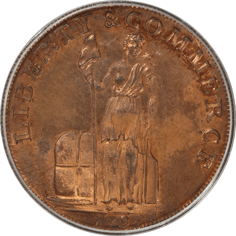 1795 Talbot, Allum & Lee Cent 1c, PCGS RD 64 - Super Rare!!