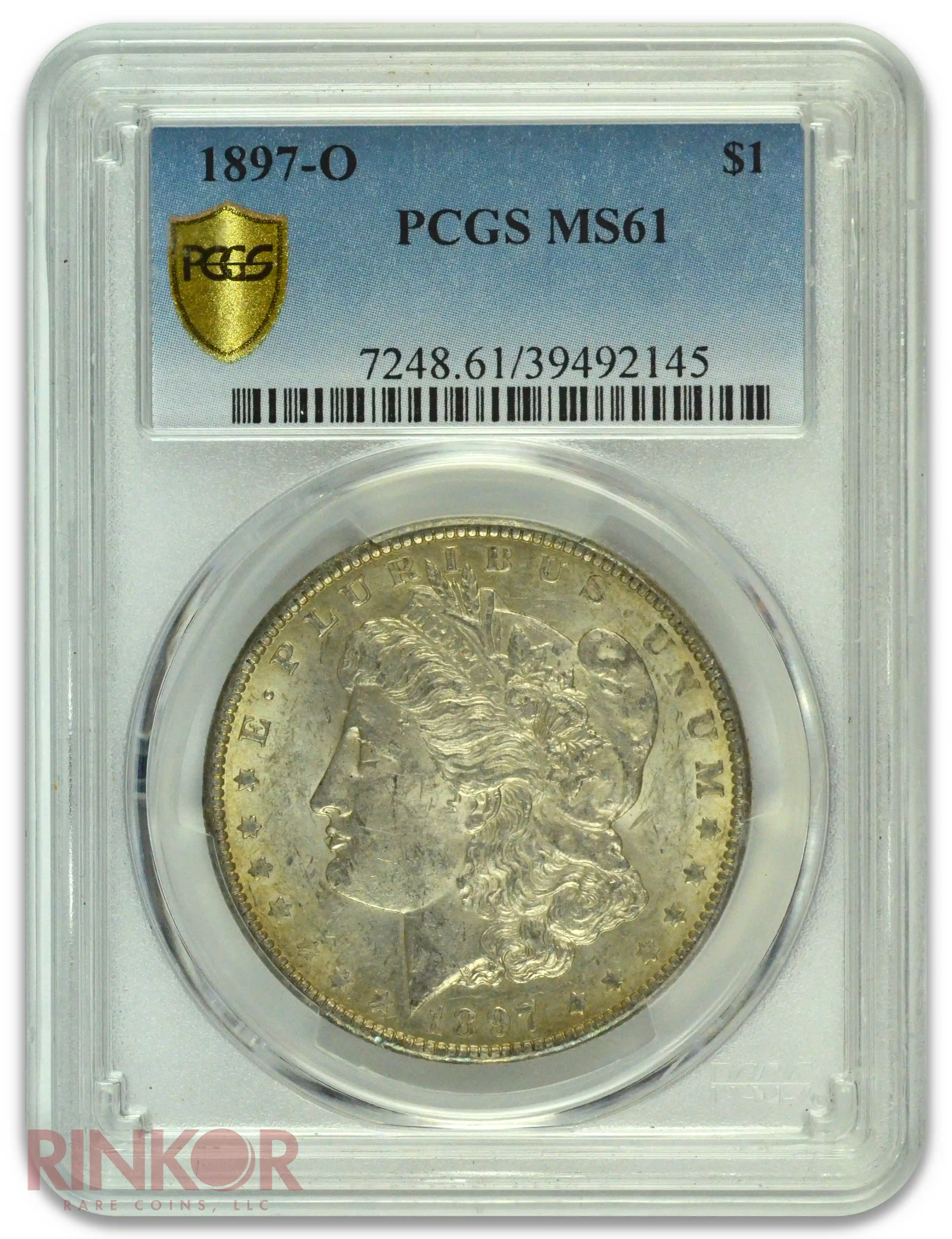 1897-O $1 Morgan Dollar PCGS MS 61