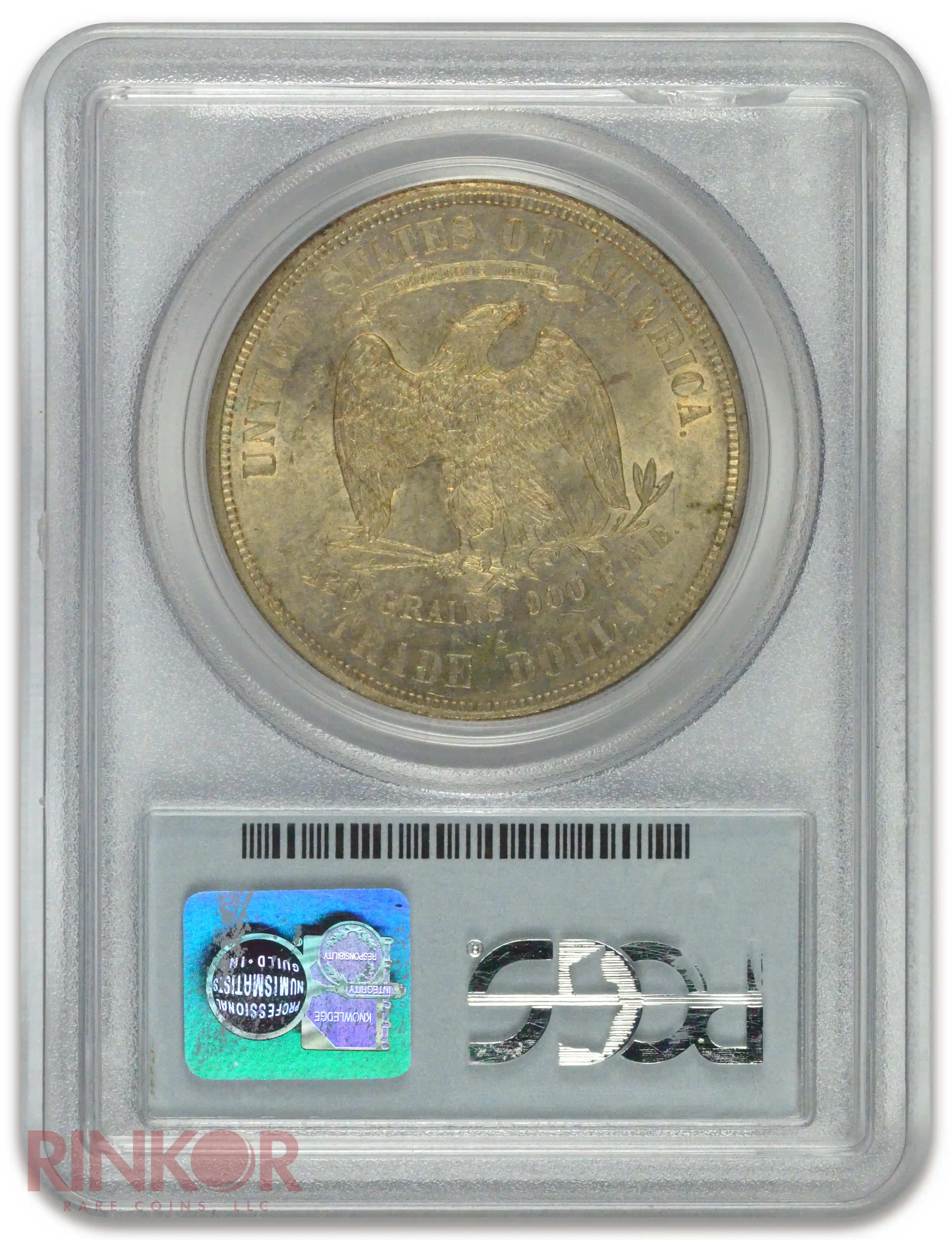 1874-S $1 Trade Dollar PCGS MS 62