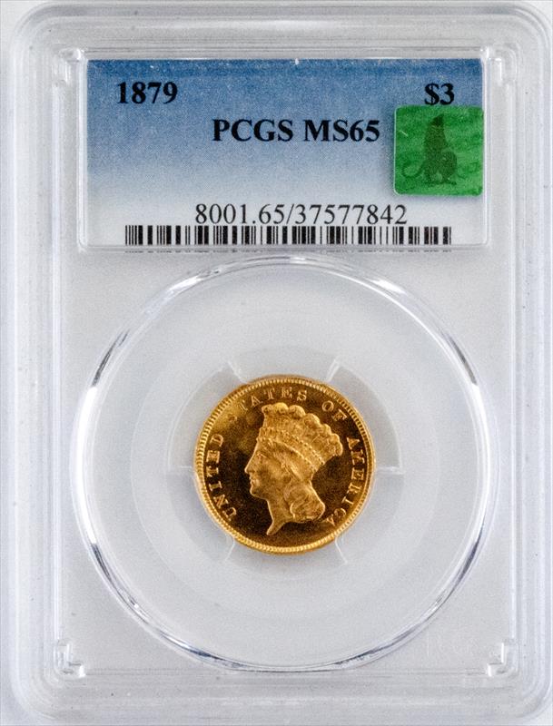 1879 Indian Princess Head PCGS MS656 CMQ