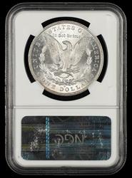 1879 O $1 NGC MS 62