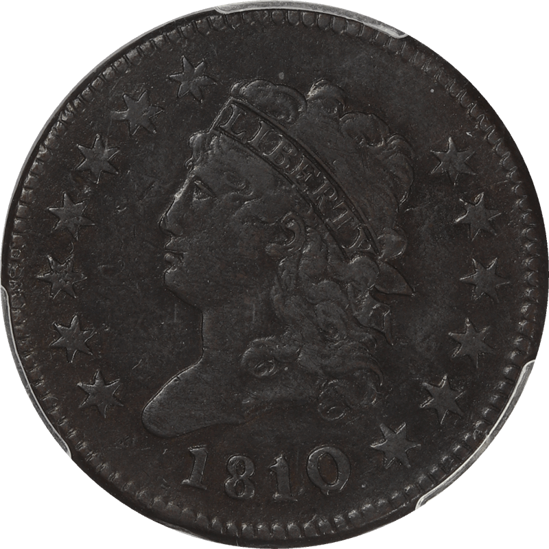 1810/09 Classic Head Large Cent 1c, PCGS VF-25 - Jack Conour Collection