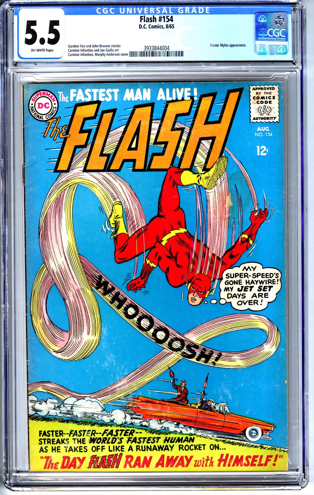 Flash #154 CGC 5.5 5.5