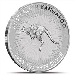 2025 $1 1oz. Australian Silver Kangaroo, BU 