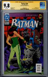 Batman #495 CGC Signature Series 9.8 (D.C., 1993) Signed by Kelley Jones 