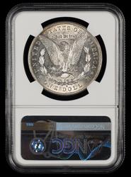 1884 S $1 NGC AU-58