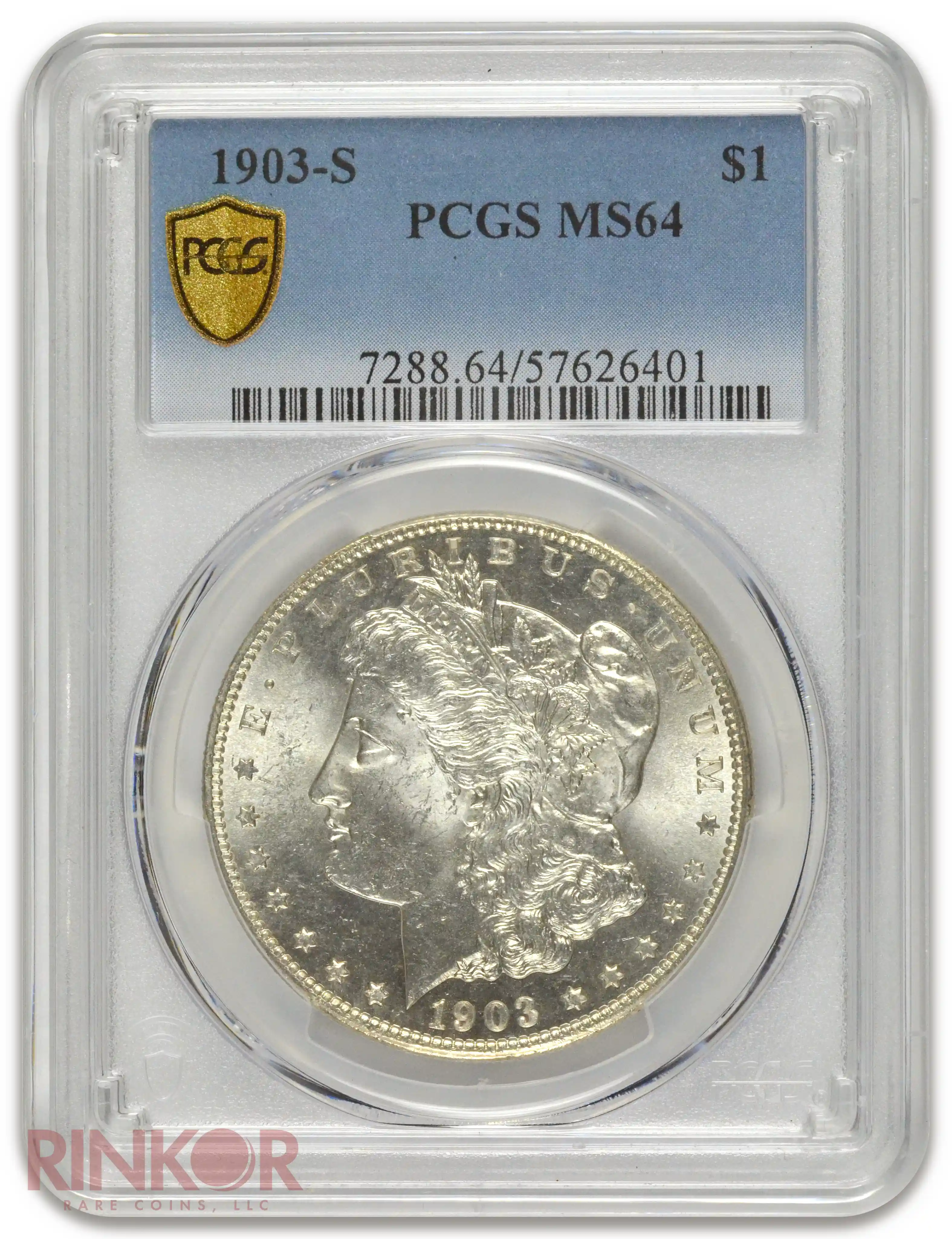 1903-S $1 Morgan Dollar PCGS MS 64