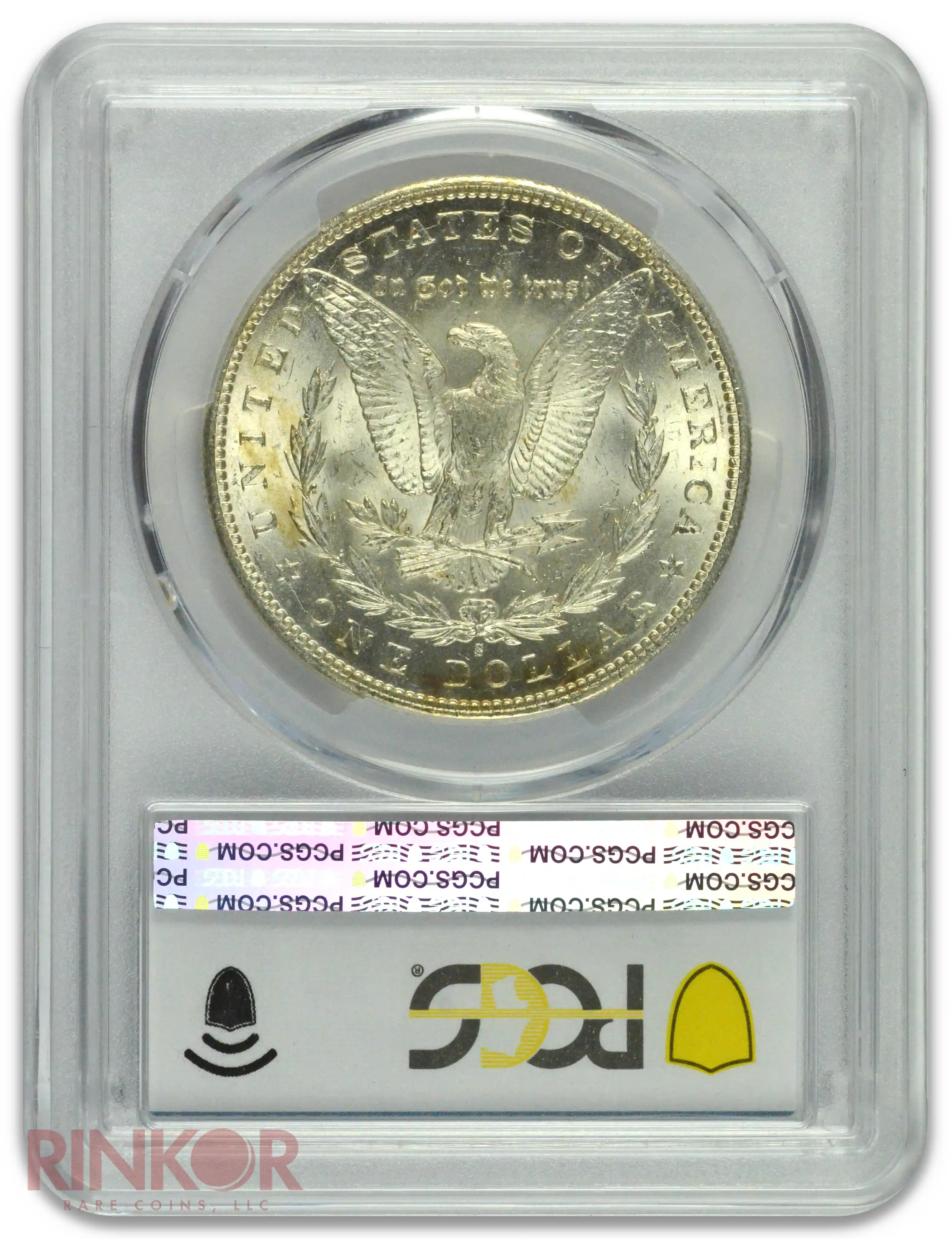 1896-S $1 Morgan Dollar PCGS Reverse