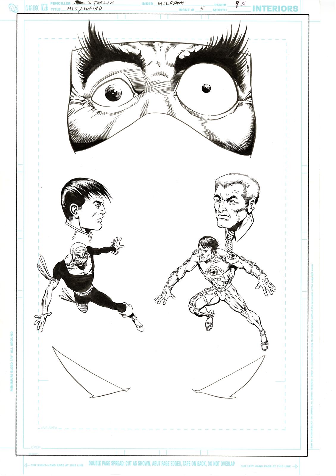 Mystery in Space #5 Page 31 Artist:  Jim  Starlin (Penciller) ,  Al Milgrom (Inker) Media Type: Pen and Ink Art Type: Interior Page 