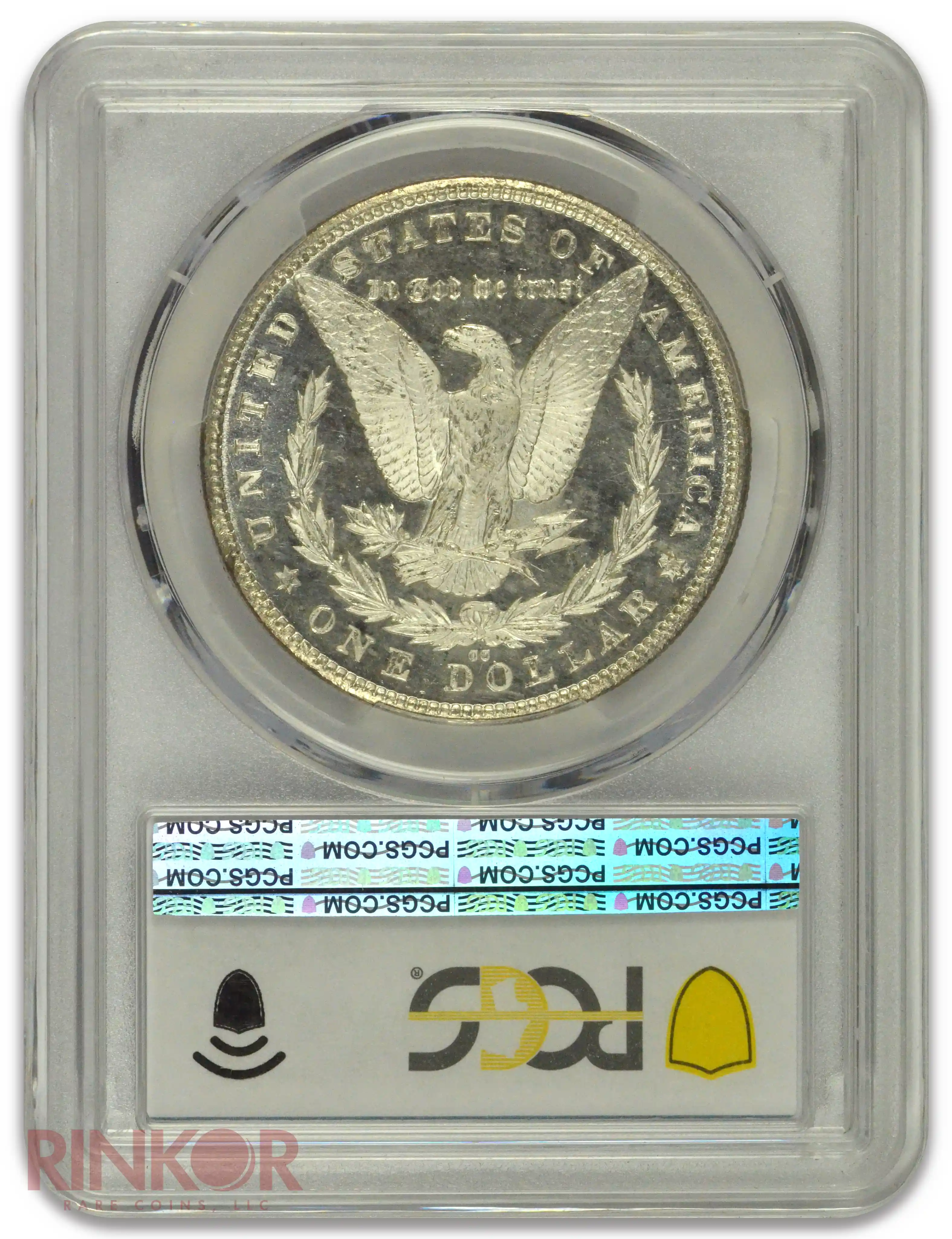 1880-CC 8/Low 7 $1 Morgan Dollar PCGS MS 64+ DMPL