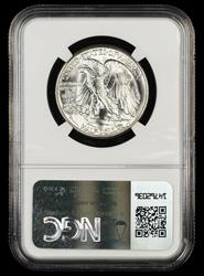 1945 D 50C NGC  MS65
