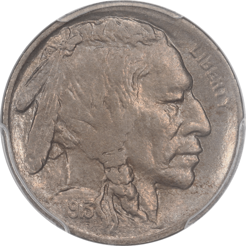 1913-S T2 Buffalo Nickel PCGS and CAC MS63 Matt Grey with hints of Color and a Nice Luster