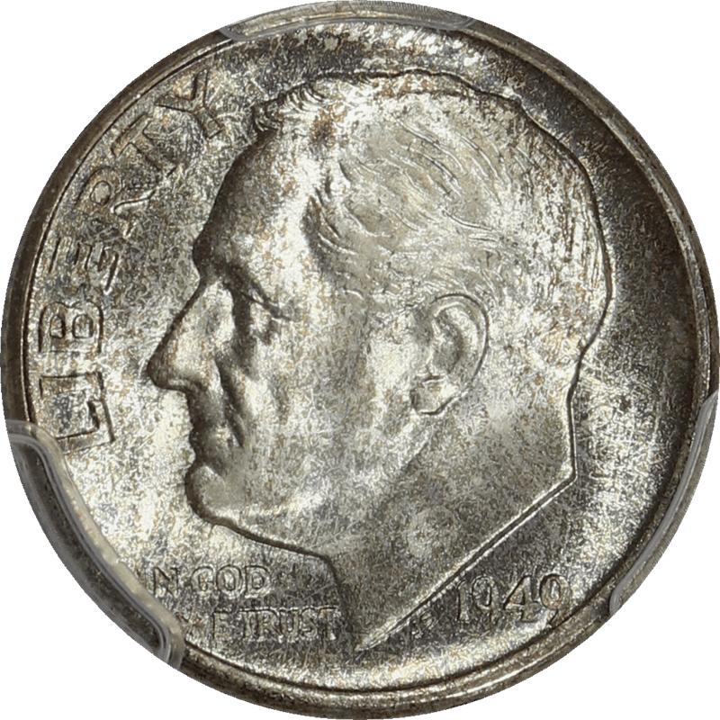 1949-S Roosevelt Dime 10c, PCGS MS 67