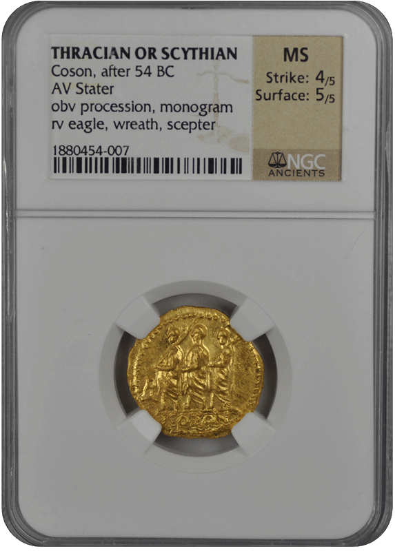 Thracian or Scythian Gold  NGC MS  