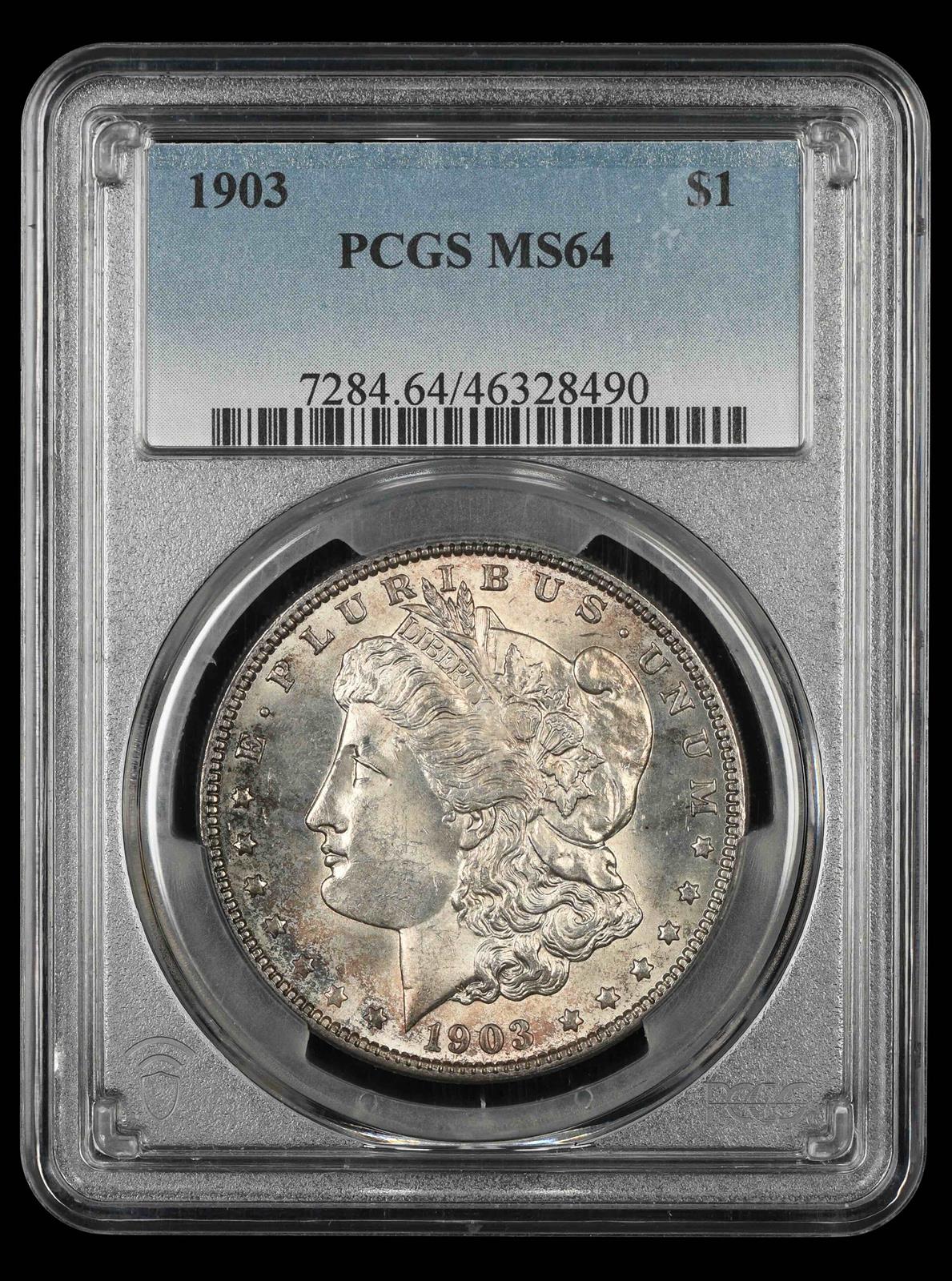 1903 $1 PCGS MS 64