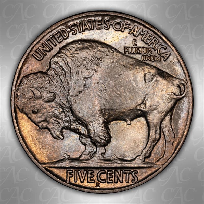 1914-D 5c CACG MS 65